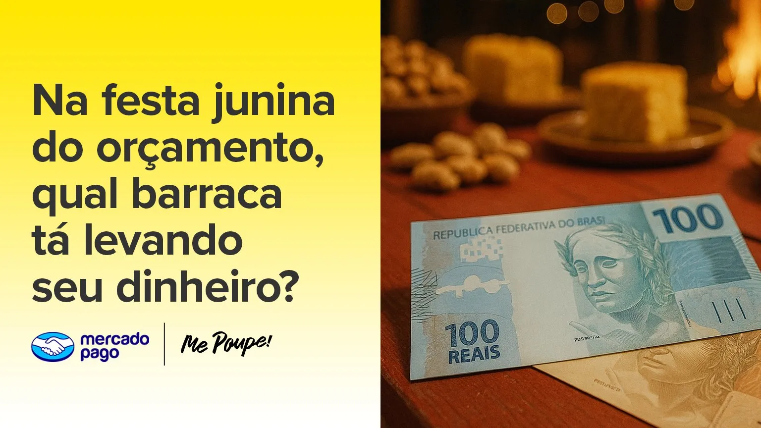 Na festa junina do orçamento, qual barraca tá levando seu dinheiro?